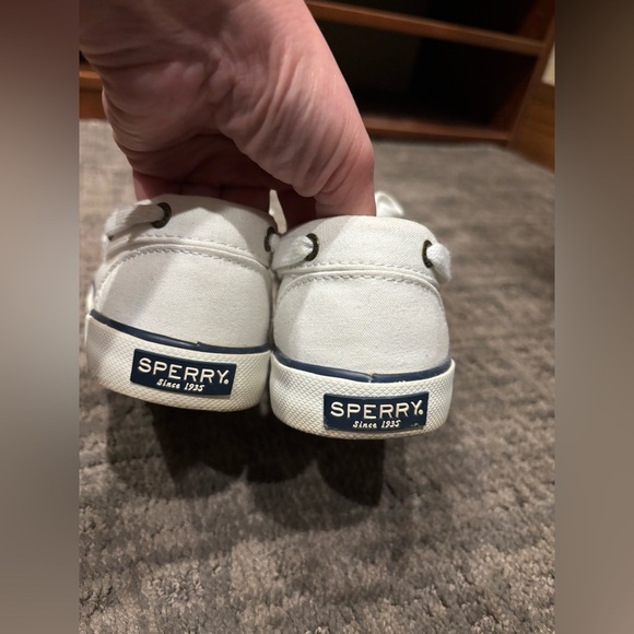 Sperry Womens - Pier Boat Shoe - White - 6.5 - Picture 3 of 10